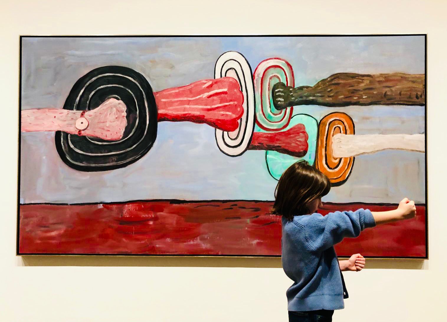 Painting the banality of evil